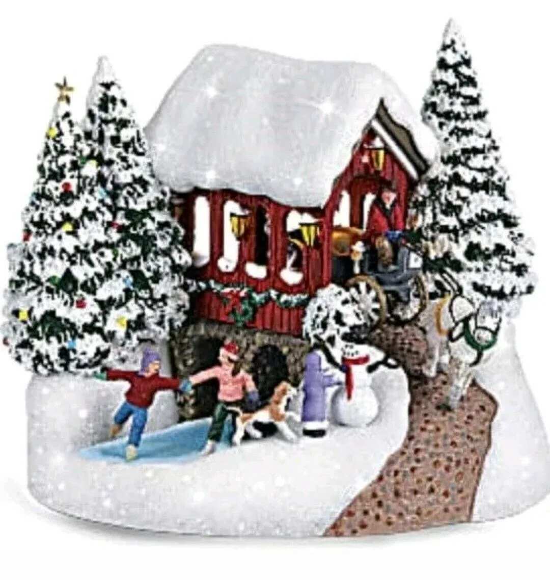 Thomas Kinkade Teleflora 2018 - Snowfall Dream
