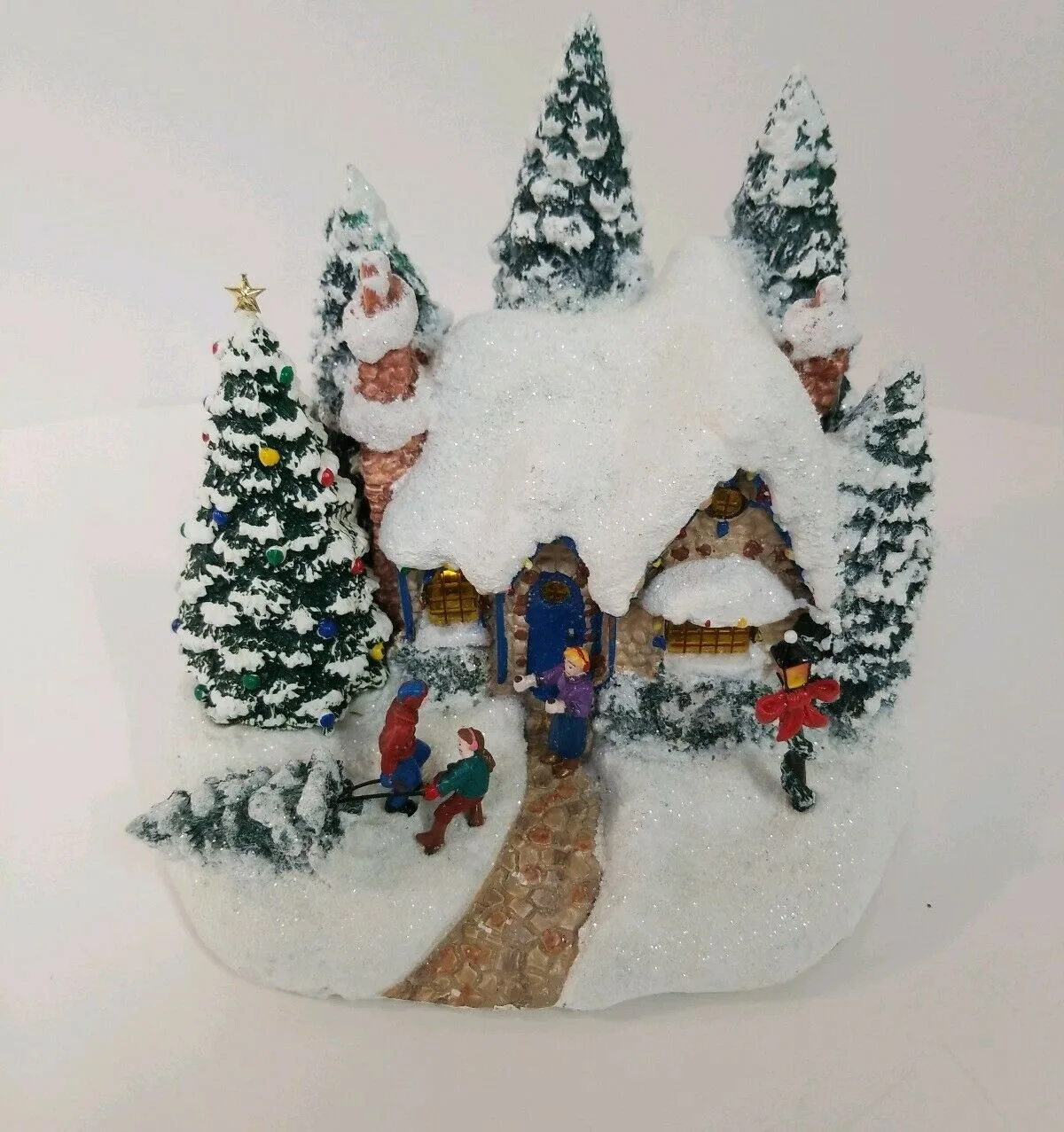 Thomas Kinkade Teleflora 2015 - Country Christmas Homecoming House
