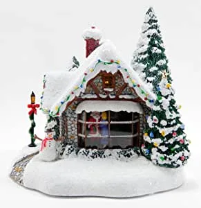Thomas Kinkade Teleflora 2014 - A Kiss For Santa