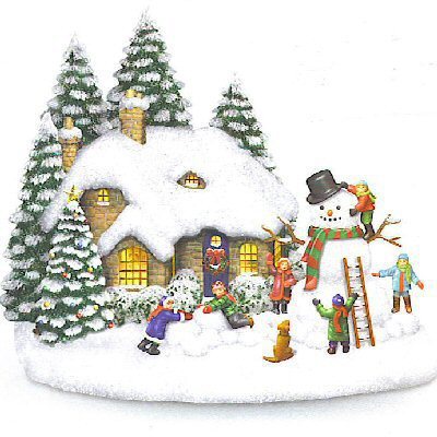 Thomas Kinkade Teleflora 2012 - Winter Wonder