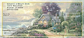 Kinkade's Seasons of Reflection Personal Checks