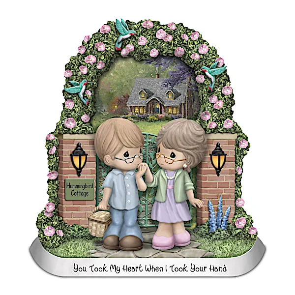 Precious Moments Cottage Figurine By Thomas Kinkade Studios