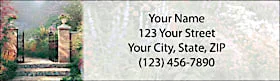Thomas Kinkade's Heaven on Earth Return Address Label