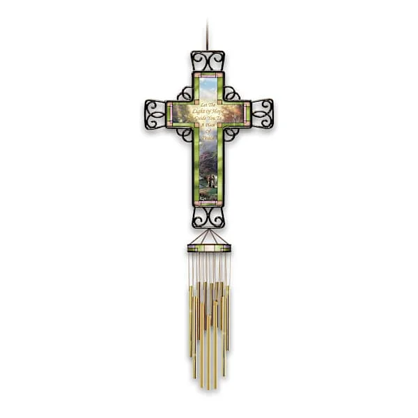 Thomas Kinkade Wind Chime Collection With Bible Passages