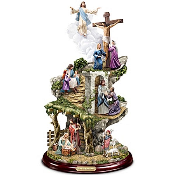 Thomas Kinkade Life Of Christ Sculpture