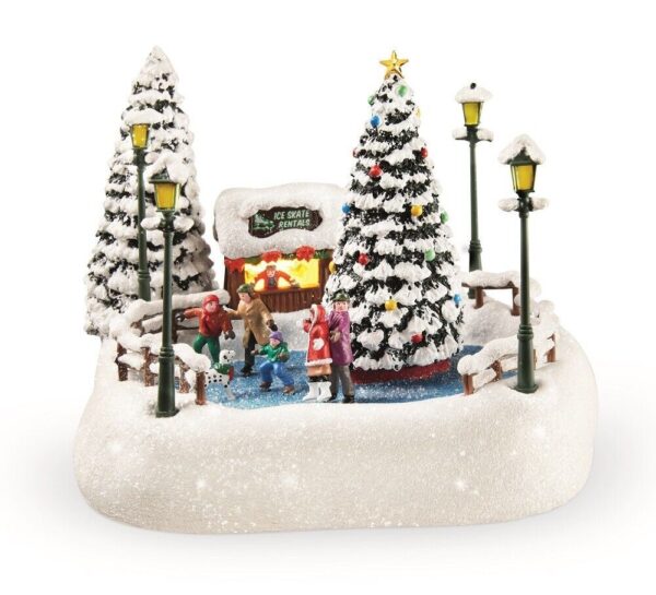 2024 Thomas Kinkade Oh What Fun Christmas Collectible from Teleflora