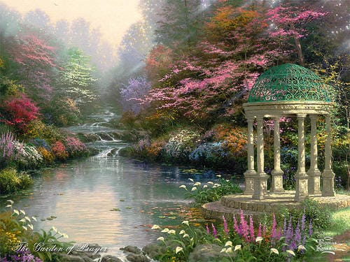 The Garden of Prayer - Thomas Kinkade Collectibles