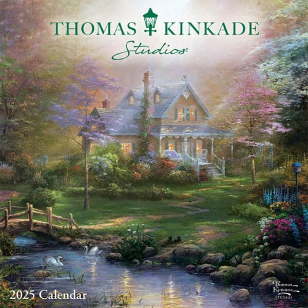 Kinkade Painter of Light 2025 Mini Wall Calendar